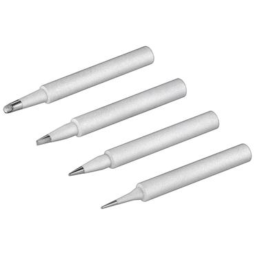 Spare Soldering Tip Set for EP 5 / EP 6 Soldering Station, Soldering Iron, Various Versions - replacement soldering tips for articles 51098, 598