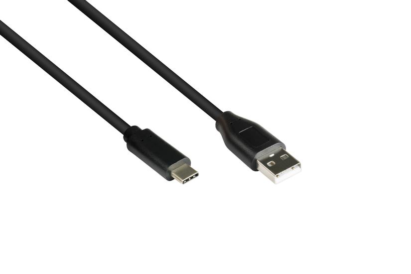 Good Connections USB-kabel - 2 m - USB A - USB C - USB 2.0 - 480 Mbit/s