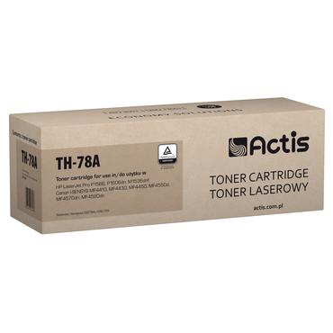 Actis Tonerpatron TH-78A (erstatning HP 78A CE278A, Canon CRG-728; Standard; 2100 sider; sort)