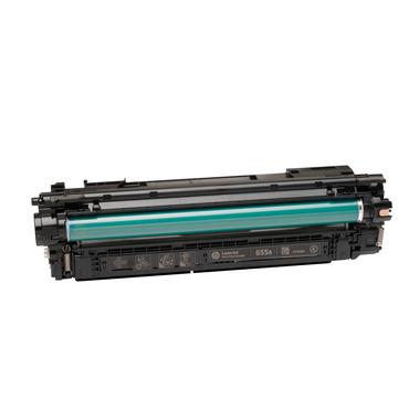 HP 655A - sort - original - LaserJet - tonerpatron (CF450A)