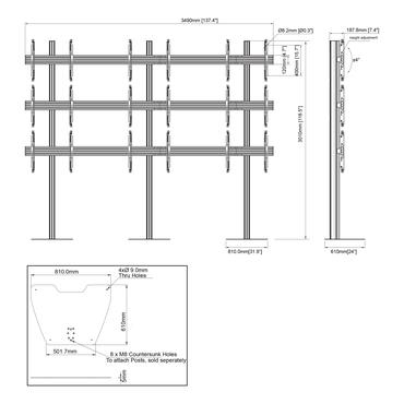 Multibrackets M Pro Series ställ