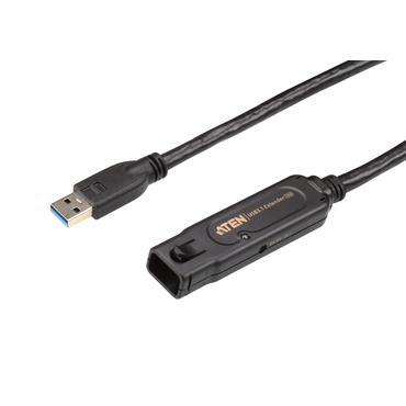 ATEN UE3310 - USB-f&ouml;rl&auml;ngningskabel - USB typ A till USB typ A - 10 m