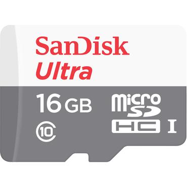 SanDisk Ultra - flashhukommelseskort - 16 GB - microSDHC UHS-I