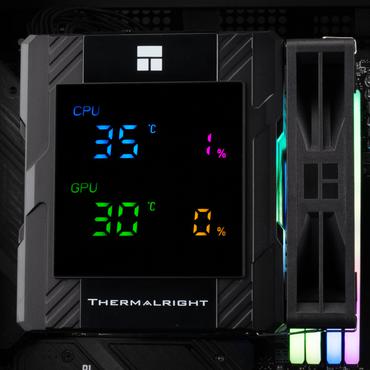 Thermalright Peerless Assassin 120 Digital ARGB Processor Køleplade/køler 12 cm Sort