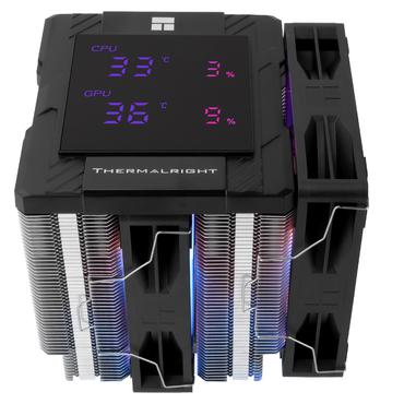 Thermalright Peerless Assassin 120 Digital ARGB Processor Køleplade/køler 12 cm Sort