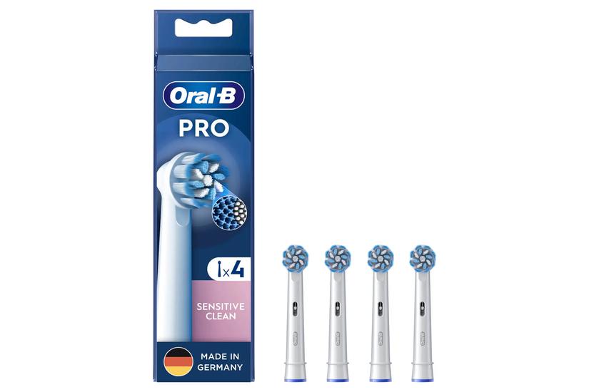 Oral-B Pro Sensitive Clean Aufsteckbürsten 4er-Pack (weiß)