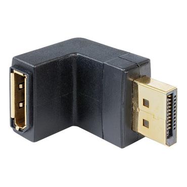 DeLOCK Adapter Displayport male > Displayport female angled down