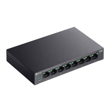 TP-Link LiteWave LS108GP netværksswitch Ikke administreret Gigabit Ethernet (10/100/1000) Strøm over Ethernet (PoE) Sort