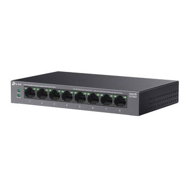 TP-Link LiteWave LS108GP netværksswitch Ikke administreret Gigabit Ethernet (10/100/1000) Strøm over Ethernet (PoE) Sort