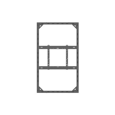 Multibrackets M Pro Series h&ouml;lje - medium - f&ouml;r LCD-display - h&ouml;g ljusstyrka - svart, RAL 9005