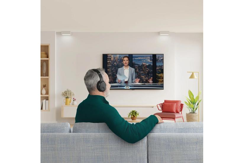 Hama 00221847 hovedtelefoner/headset Kabel & tr&aring;dl&oslash;s TV Bluetooth Sort