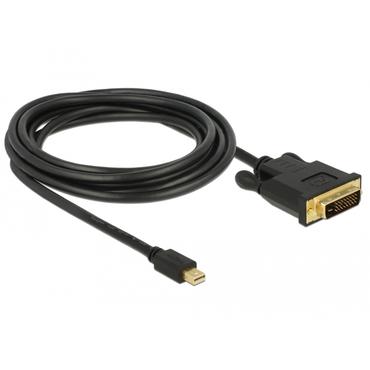 Delock - videoadapterkabel - Mini DisplayPort till DVI-D - 3 m