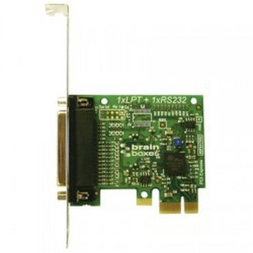 Brainboxes PX-146 - parallell adapter - PCIe - IEEE 1284 - TAA-kompatibel