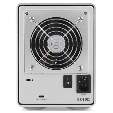 OWC Mercury Elite Pro Quad HDD/SSD kabinet Hvid 2.5/3.5"