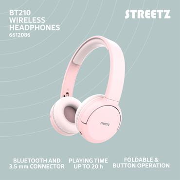 STREETZ BT210 - h&ouml;rlurar med mikrofon