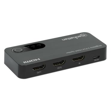 Manhattan 207614 video-splitter HDMI 2x HDMI