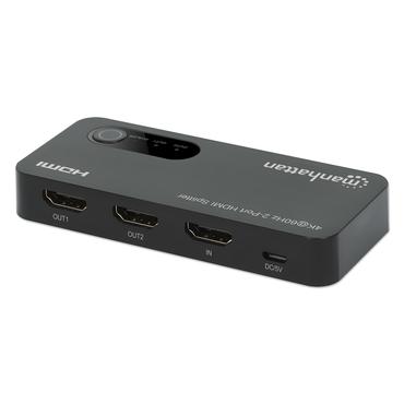 Manhattan 207614 video-splitter HDMI 2x HDMI