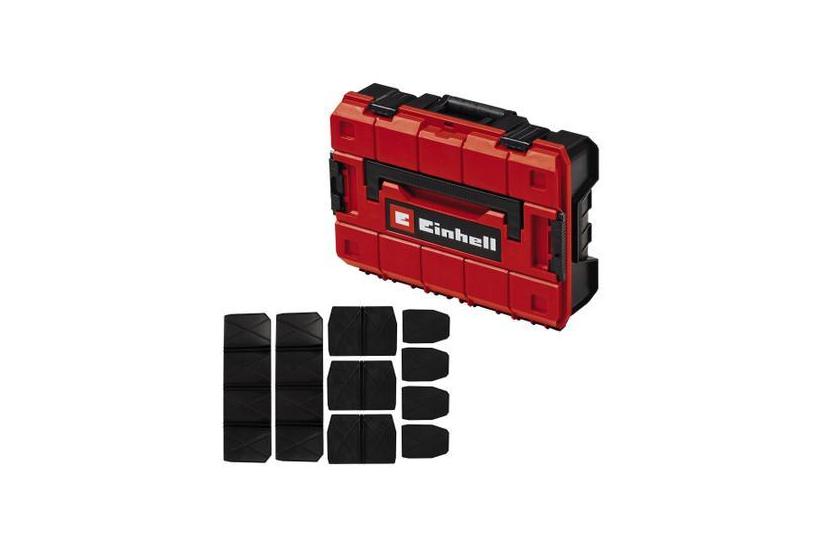 Einhell E-Case S-F &AElig;ske med sm&aring; dele Polypropylen Sort, R&oslash;d