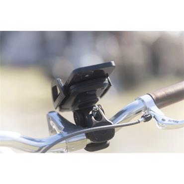 DELTACO ARM-B100 - cykelh&aring;llare f&ouml;r mobiltelefon - l&ouml;stagbar, rymmer upp till 300 g