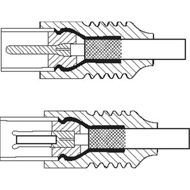 Goobay 67279 koaxial kabel 5 m Koaksial Hvid