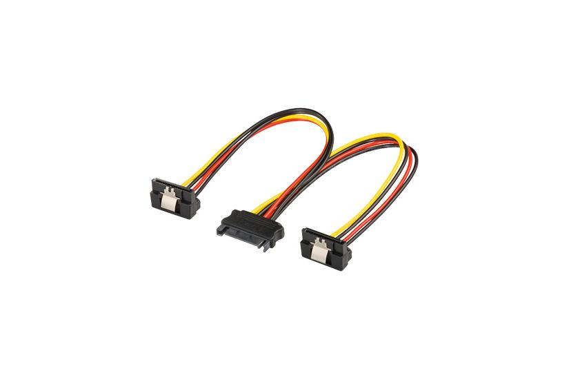 goobay - strøm-splitter - SATA strøm til SATA strøm - 20 cm