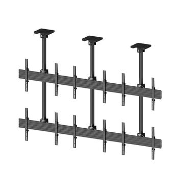 Multibrackets M Pro MBC3X2U monteringssats - f&ouml;r 6 LCD-bildsk&auml;rmar - svart
