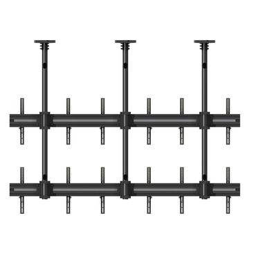 Multibrackets M Pro MBC3X2U monteringssats - f&ouml;r 6 LCD-bildsk&auml;rmar - svart