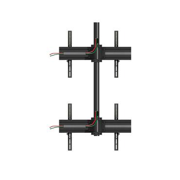 Multibrackets M Pro MBC3X2U monteringssats - f&ouml;r 6 LCD-bildsk&auml;rmar - svart