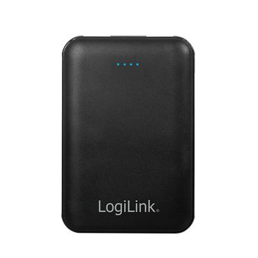 LogiLink PA0202 powerbank Lithium polymer (LiPo) 5000 mAh Sort