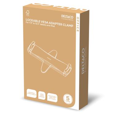 DELTACO komponenter til montering - for tablet - hvid