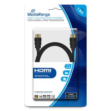 MediaRange HDMI-kabel med Ethernet - 1.8 m