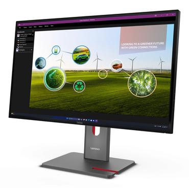 Lenovo ThinkVision P27Q-40 computersk&aelig;rm 68,6 cm (27") 2560 x 1440 pixel Quad HD LED Sort