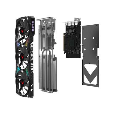 PNY XLR8 GeForce RTX 4060 Ti 16GB Gaming VERTO EPIC-X RGB Overclocked Triple Fan Grafikkort - 16GB GDDR6 - NVIDIA RTX 4060 Ti - PCI Express 4.0 x16 (x8 mode)