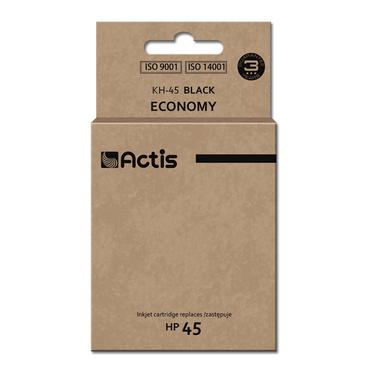 Actis KH-45 bl&aelig;k (erstatning HP 45 51645A; Standard; 44 ml; sort)