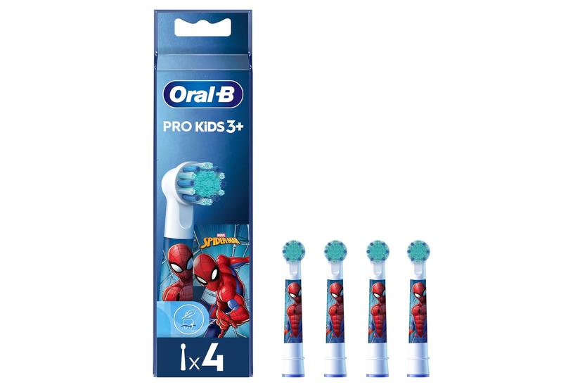 Oral-B Kids Pro Kids3+ 4 stk Flerfarvet, Hvid