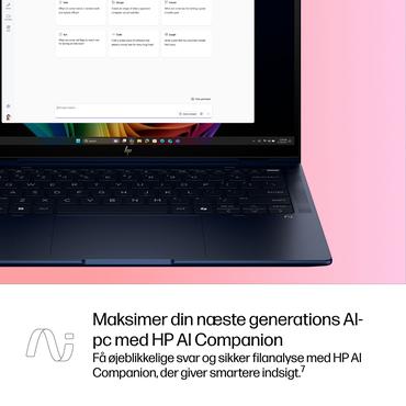 HP EliteBook X Flip G1i Notebook Next Gen AI B&auml;rbar dator - Intel Core Ultra 7 (Serie 2) 258V / 2.2 GHz - 32 GB LPDDR5X - 1 TB SSD PCIe - NVM Express (NVMe) - Intel Arc Graphics 140V upp till - 14" IPS