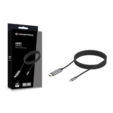 CONCEPTRONIC USB-C to HDMI Cable, 4K 60Hz