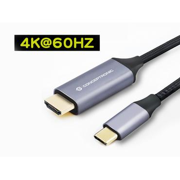 CONCEPTRONIC USB-C to HDMI Cable, 4K 60Hz