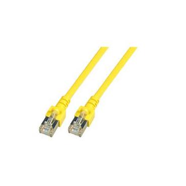 EFB Elektronik RJ45 S/FTP Cat5e netværkskabel Gul 5 m SF/UTP (S-FTP)