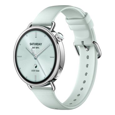 Xiaomi S4 3,35 cm (1.32") AMOLED 41 mm Digital 466 x 466 pixel Sølv