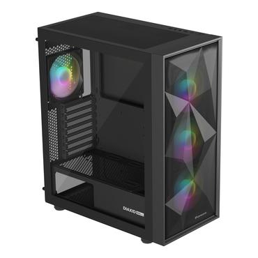 *PC CASE GENESIS DIAXID  605 ARGB MIDI TOWER USB