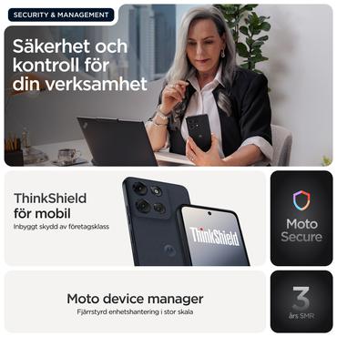 Motorola moto g56 5G 17,1 cm (6.72") Hybrid Dual SIM Android 15 USB Type-C 8 GB 256 GB 5200 mAh Sort