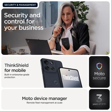 Motorola moto g56 5G 17,1 cm (6.72") Hybrid Dual SIM Android 15 USB Type-C 8 GB 256 GB 5200 mAh Sort