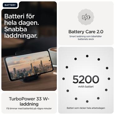 Motorola moto g56 5G 17,1 cm (6.72") Hybrid Dual SIM Android 15 USB Type-C 8 GB 256 GB 5200 mAh Sort