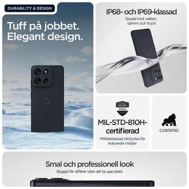 Motorola moto g56 5G 17,1 cm (6.72") Hybrid Dual SIM Android 15 USB Type-C 8 GB 256 GB 5200 mAh Sort