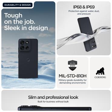 Motorola moto g56 5G 17,1 cm (6.72") Hybrid Dual SIM Android 15 USB Type-C 8 GB 256 GB 5200 mAh Sort