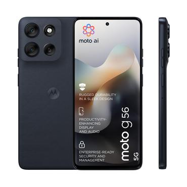 Motorola moto g56 5G 17,1 cm (6.72") Hybrid Dual SIM Android 15 USB Type-C 8 GB 256 GB 5200 mAh Sort