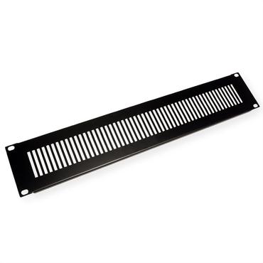 19" 2UH Ventilated Front Panel