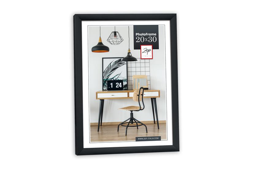 ZEP Basic Enkelt billedramme Sort