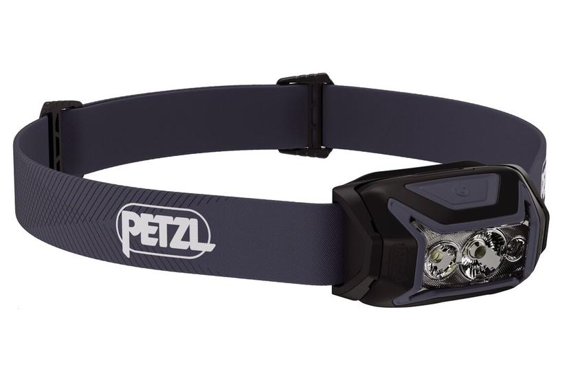 Petzl Actik Sort Hovedb&aring;nd lommelygte LED
